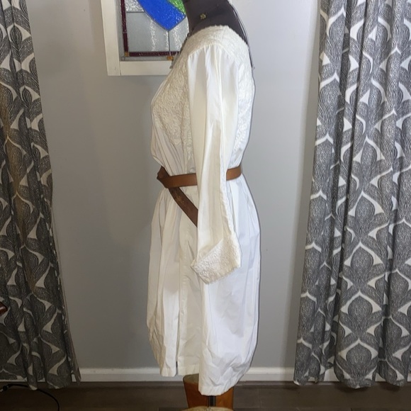 Ralph Lauren Blue Label 100% cotton embroidered dresss - Picture 6 of 15